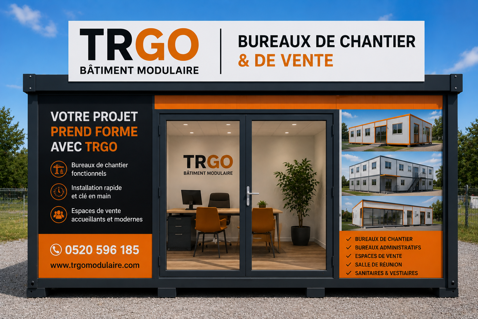 Bureaux de Chantier et de Vente
